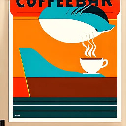 Coffeebar and whale